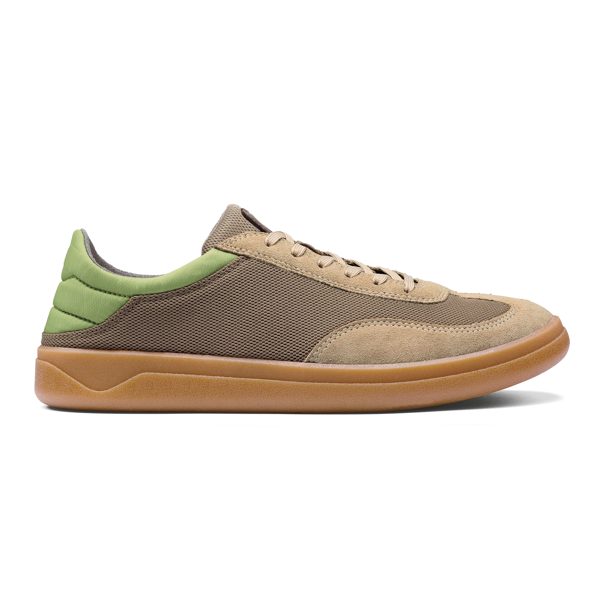 Lae'ahi Lī Men's Waxed Canvas Sneakers - Khaki