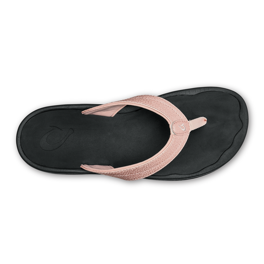 black flip flops womens