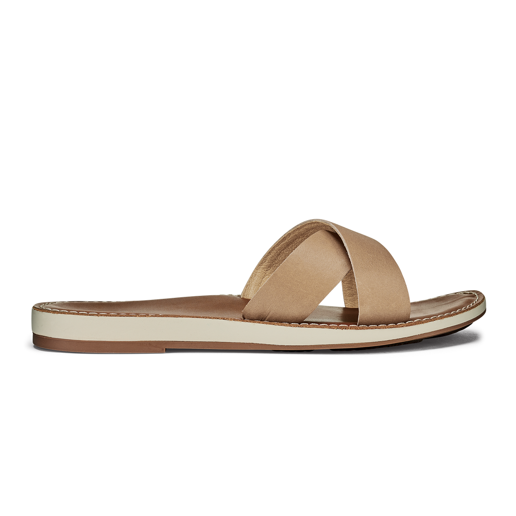 olukai womens leather flip flops