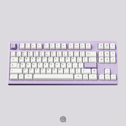 Monokei Standard as variant: Dream Lilac / MX Brown