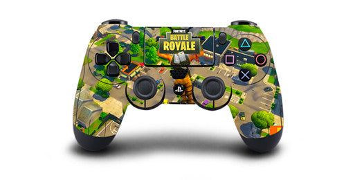 1pcs game fortnite ps4 skin sticker decal vinyl for sony ps4 playstation 4 for dualshock 4 - fortnite default controls ps4