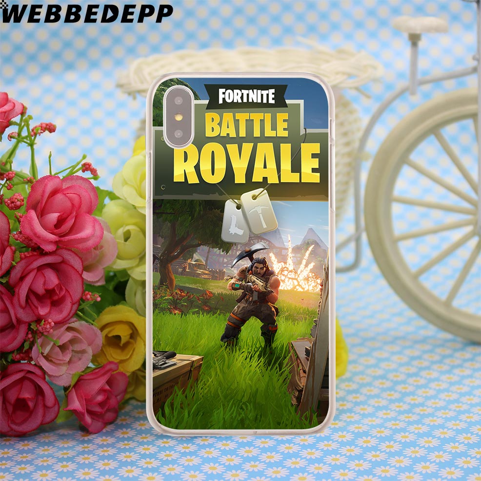 webbedepp fortnite cool case for iphone x or 10 8 7 6 6s plus 5 5s - fortnite iphone 5c