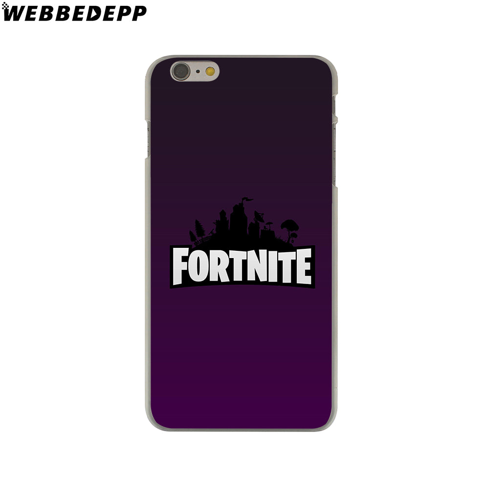 webbedepp fortnite cool case for iphone x or 10 8 7 6 6s plus 5 5s - fortnite on iphone se