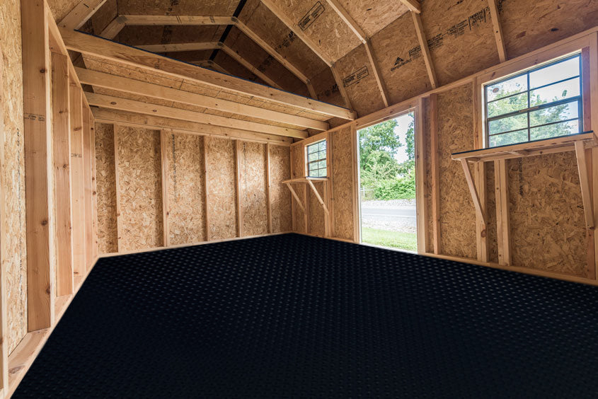 pros and cons of 5 popular shed floor coverings – gfloor