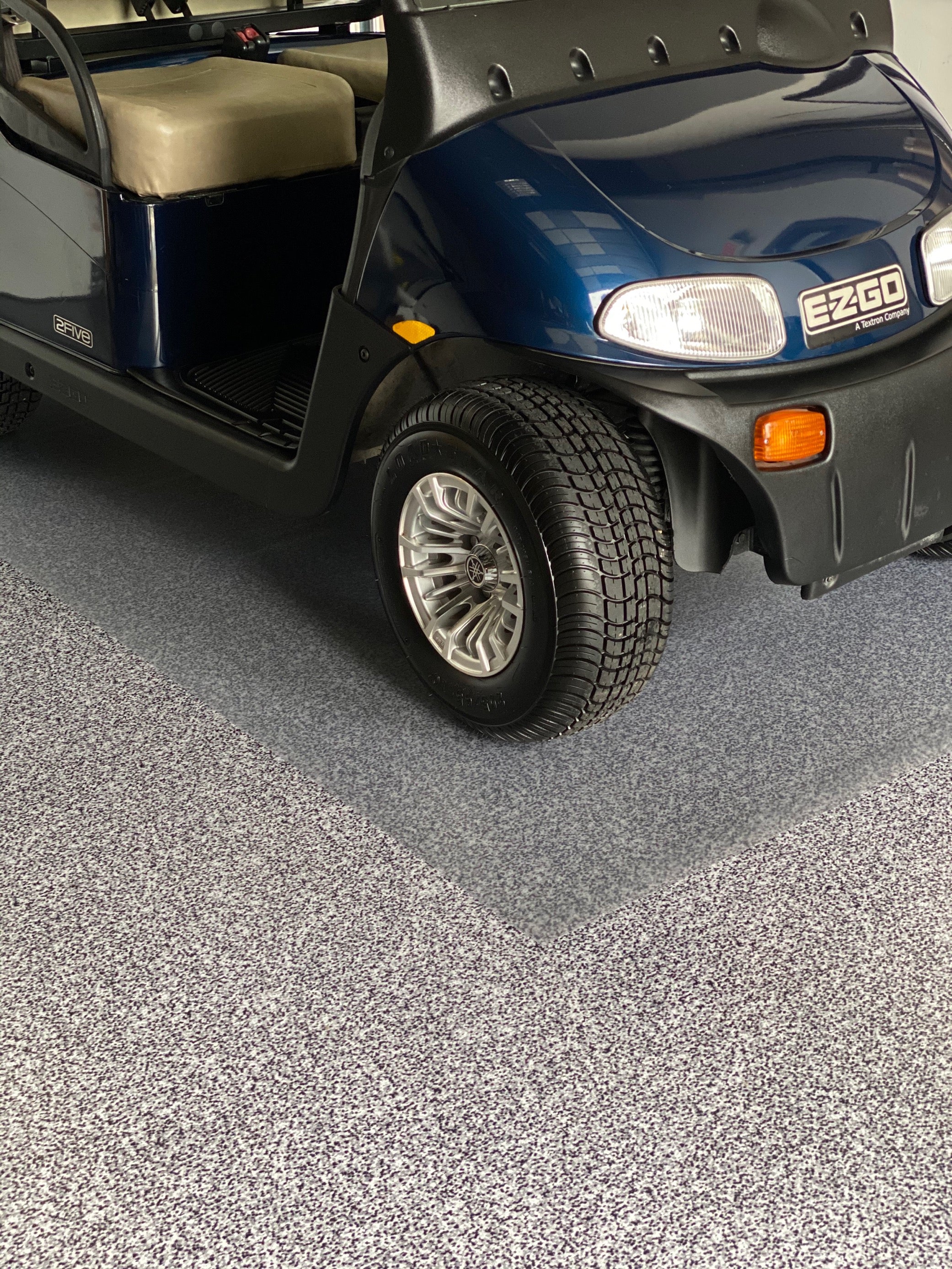 garage floor golf car mat