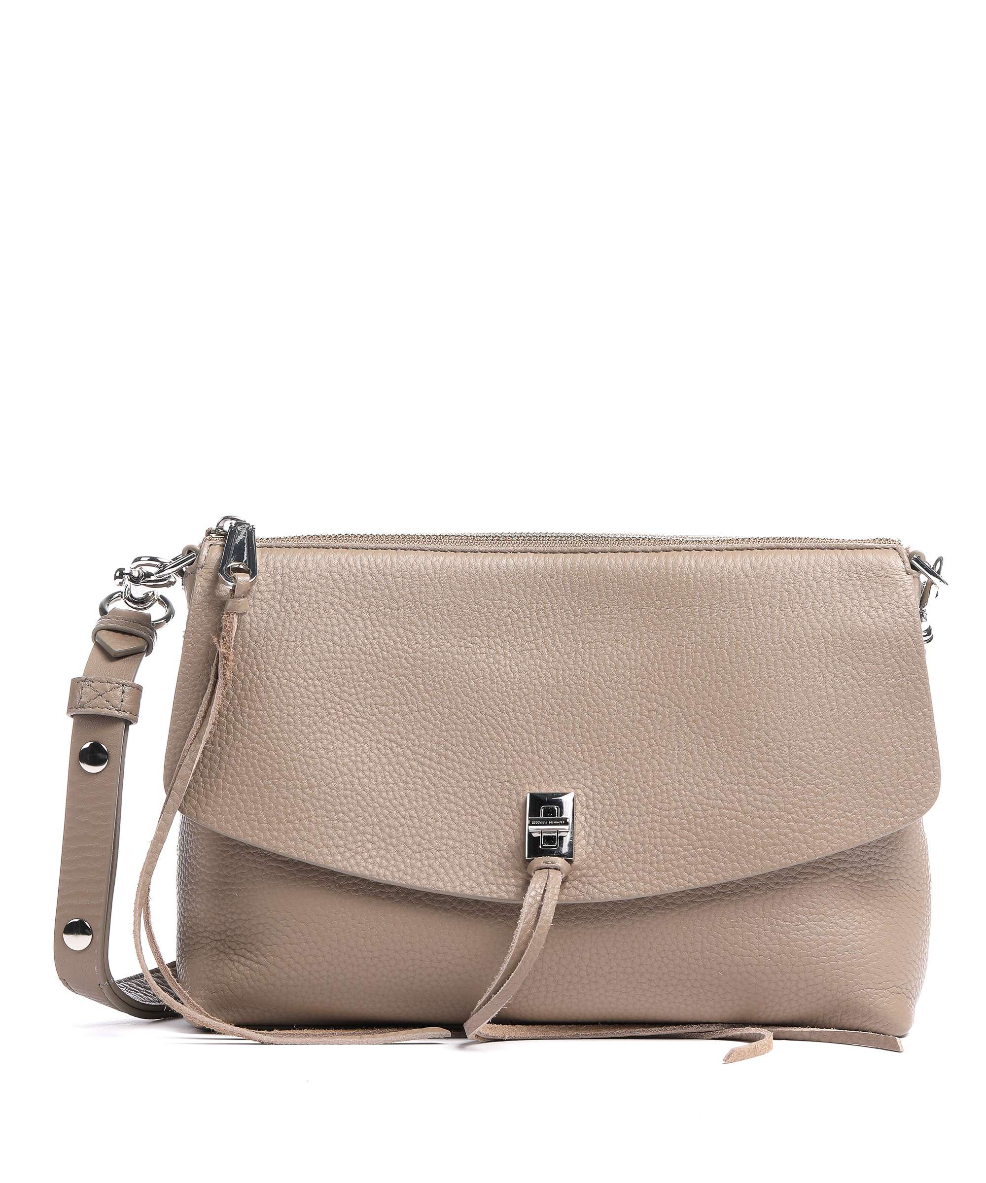 Rebecca Minkoff | Darren Shoulder Bag Sand Drift – Classy Bag Lady