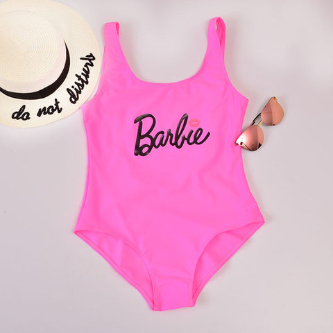 pink barbie one piece