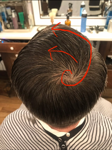 Use Your Cowlick to Determine Your Part  Fellow Barber