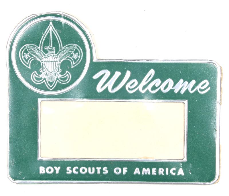 Boy Scout Name Tag - Welcome