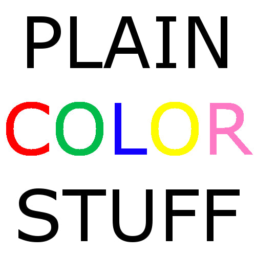 Plain Color Stuff