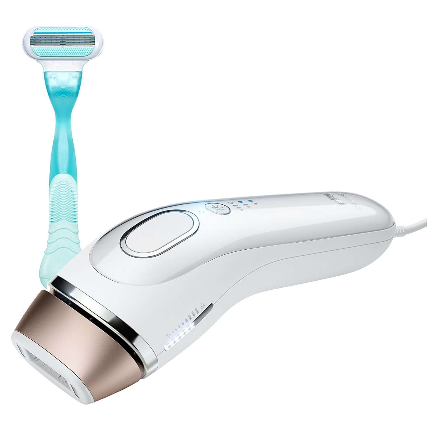 Braun silkexpert 5 bd 5001 laser hair removal at home for body and fa