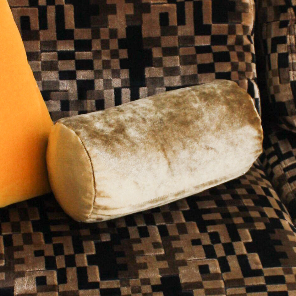 gold bolster cushions