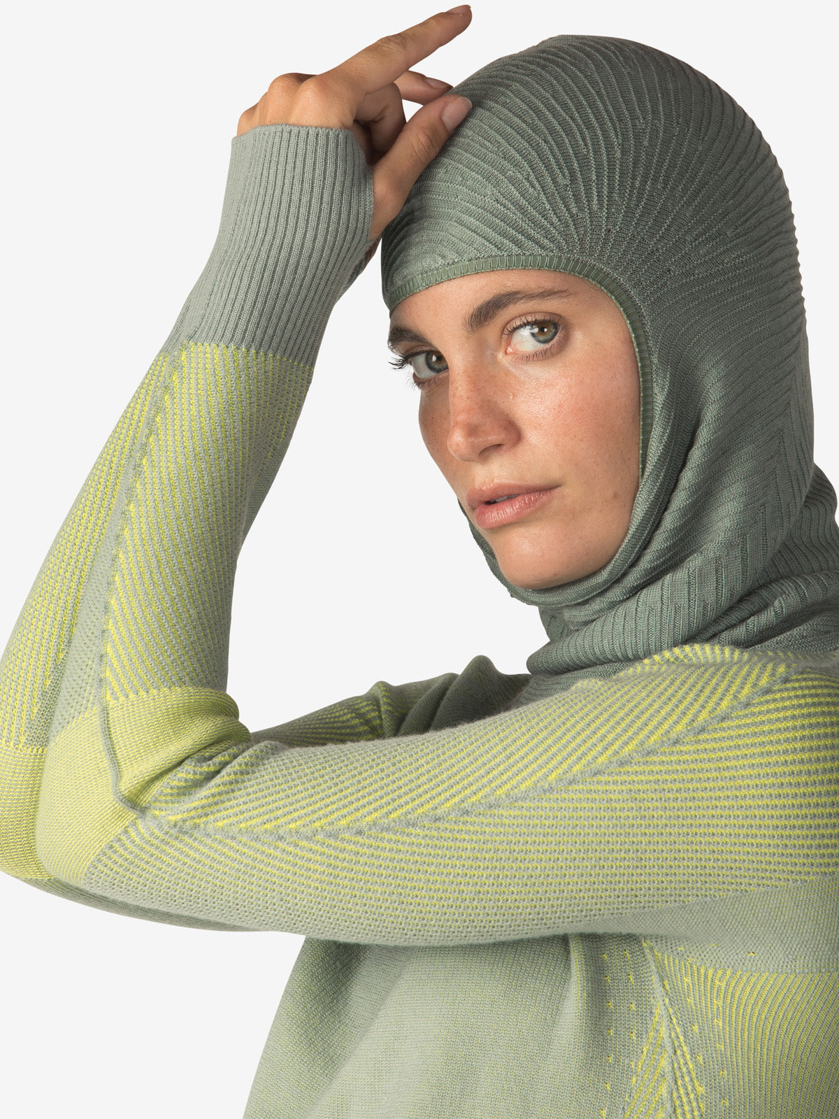 Holden - BALACLAVA SWEATER - STONE GREEN – THE HOLIDAY PROJECT