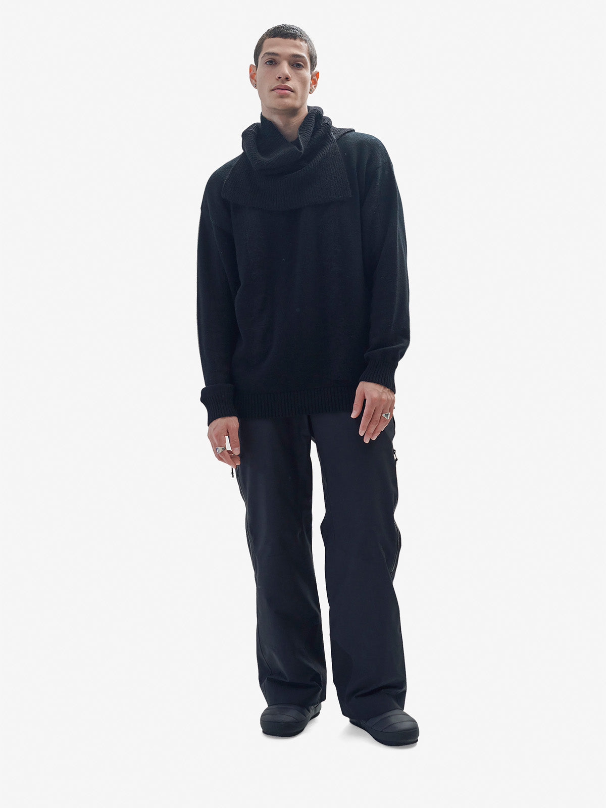 3 Layer Alpine Pants Men Jet Black