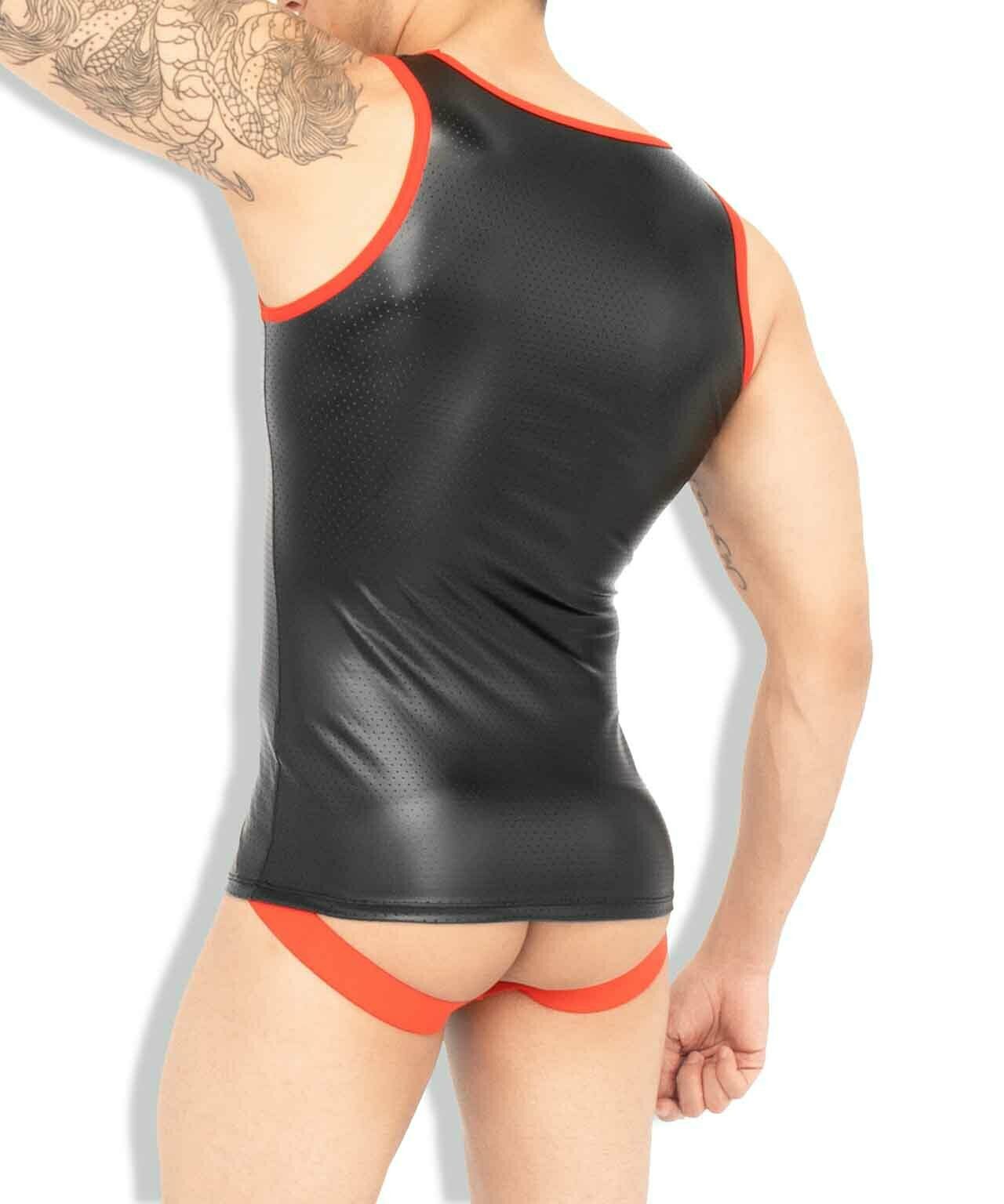 Outtox by Maskulo Men Branded Bulldog Harness RED - Universal