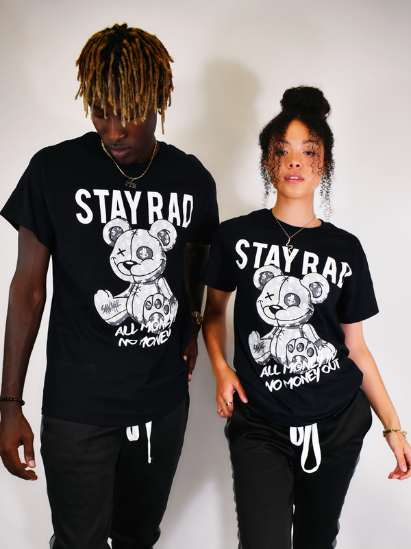 STAY RAD BEAR DOLLAR TEE