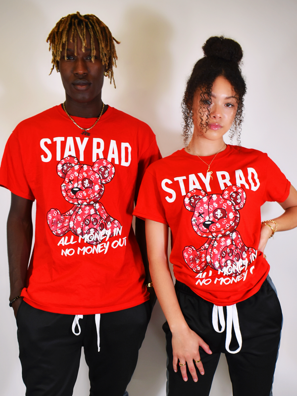 STAY RAD BEAR DOLLAR TEE