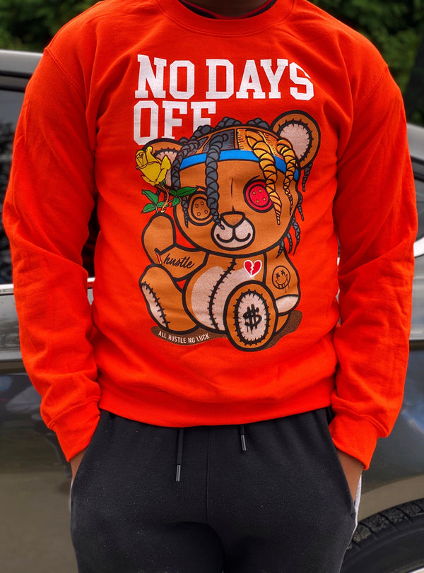 No Days Off Crewneck