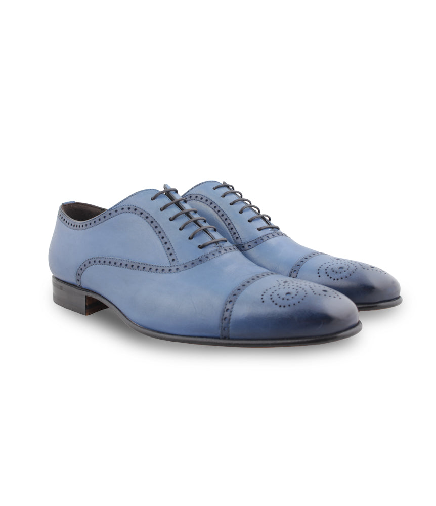 calfskin oxford shoes