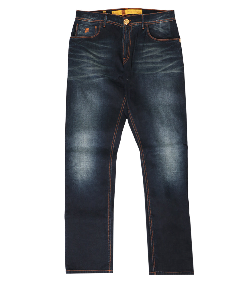 Faded Men's Jeans with Contrast – outtlet.com