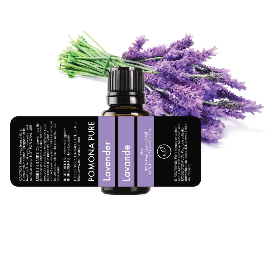 15ml Lavender (Bulgarian) Essential Oil PomonaPure