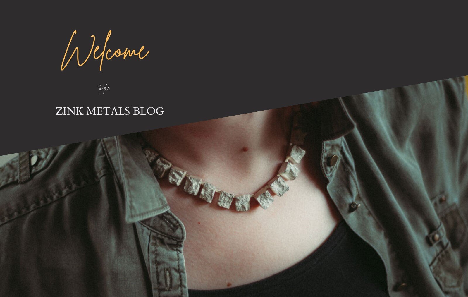 welcome to the Zink Metals blog featuring a broken silver necklace