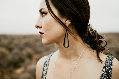 statement earrings like the large venus earrings are great jewelry gifts for wife