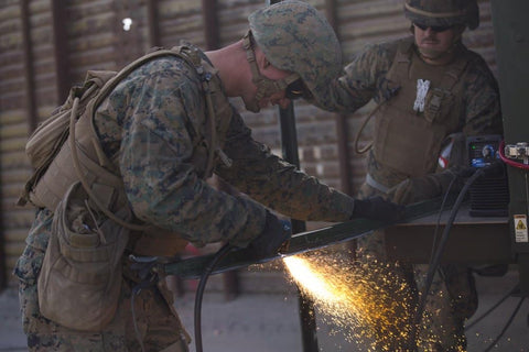 military support welders