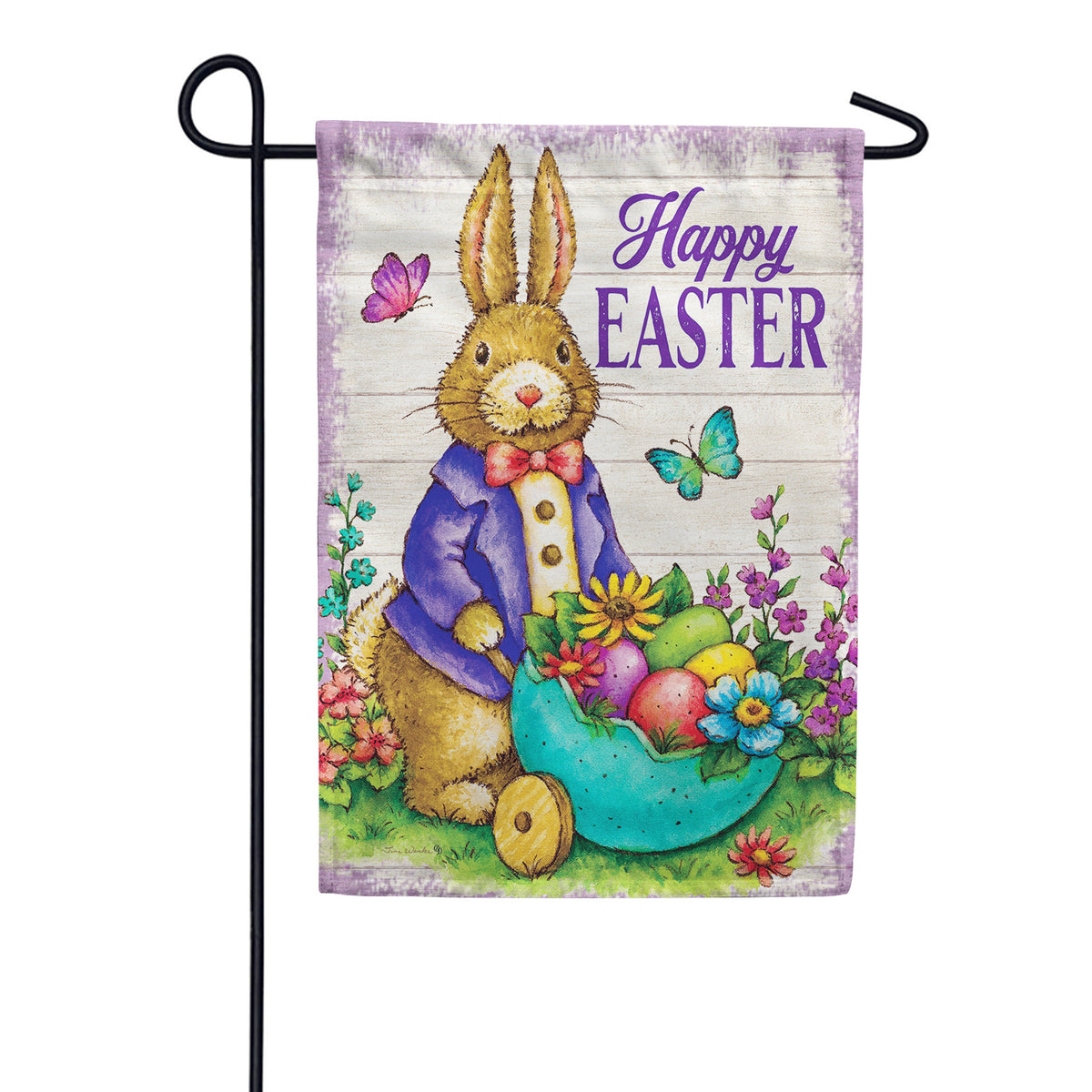 Easter Bunny Garden Flag – Just For Fun Flags