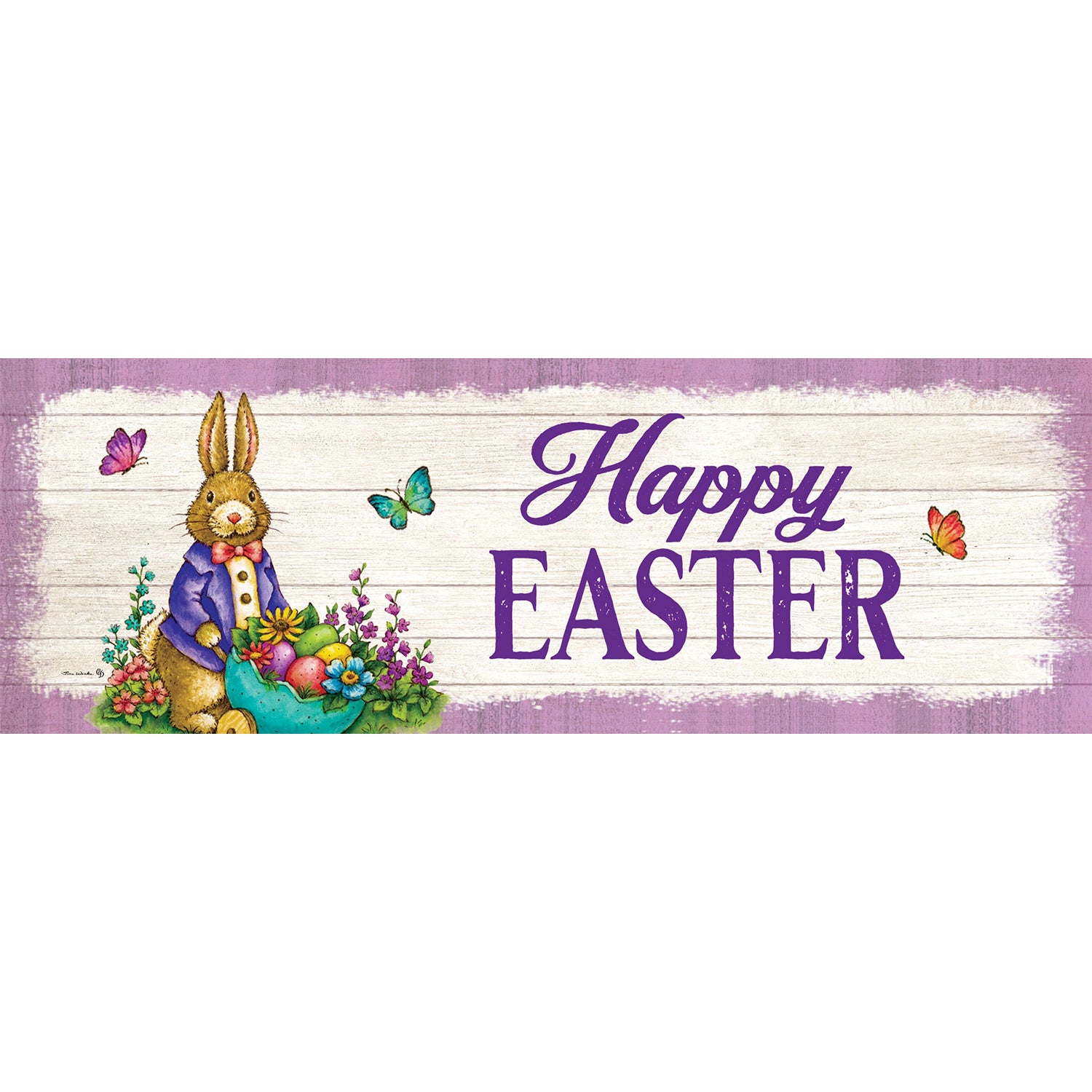 Custom Decor Signature Sign - Easter Bunny – Just For Fun Flags