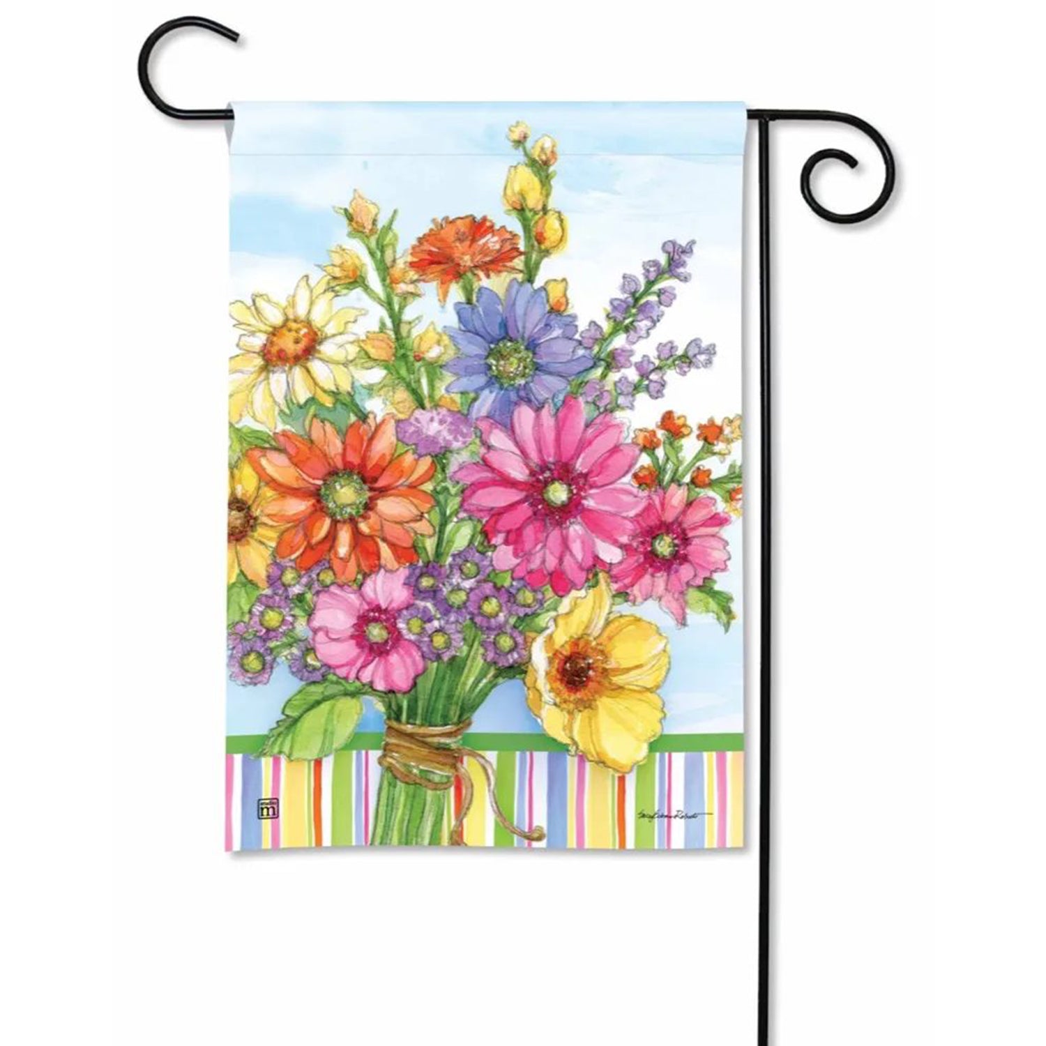 Magnet Works Flower Market Garden Flag – Just For Fun Flags