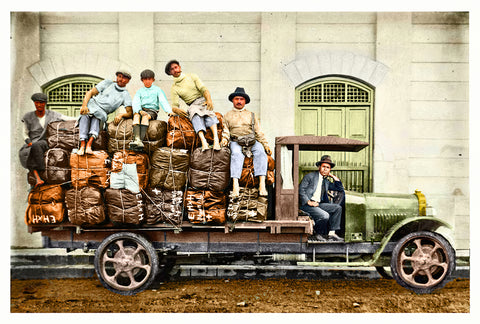 Camión Indiana de Lázaro Cardona, modelo 1922. Fotografías de Benjamín de la Calle.