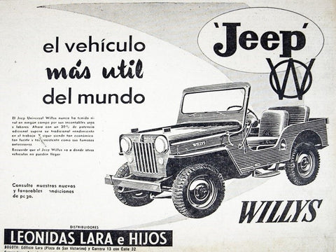 agencia Leonidas Lara del Jeep Willys