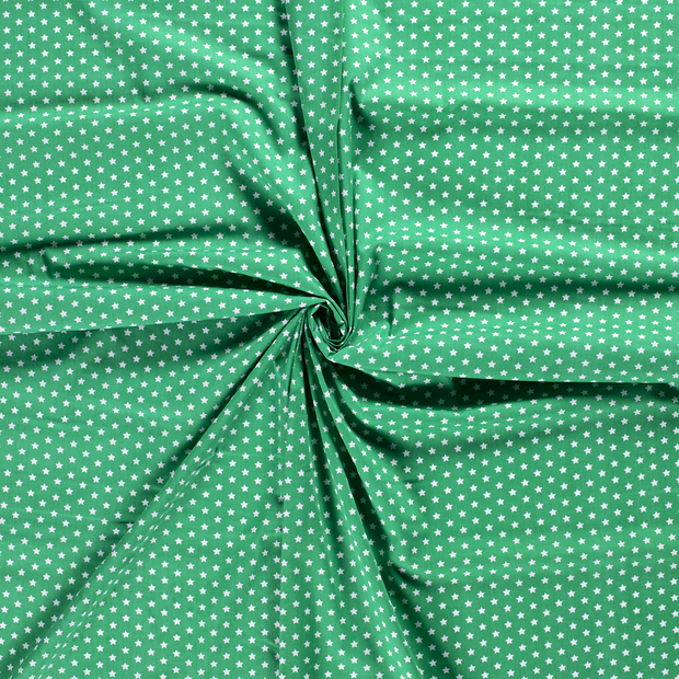 Baumwolle Popeline fabrik Grün bedruckt 