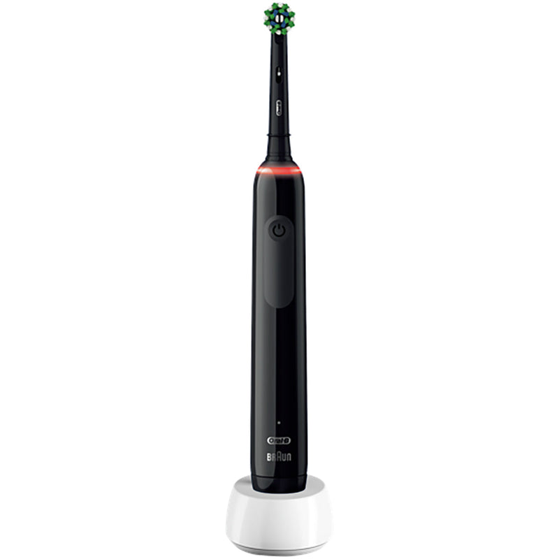 Heerlijk doolhof Auto Oral-B Pro 3 3000 Cross Action Electric Toothbrush - Black CurrentBody US