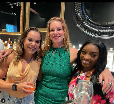 Absinthia with Amy Bream and Simone Biles 