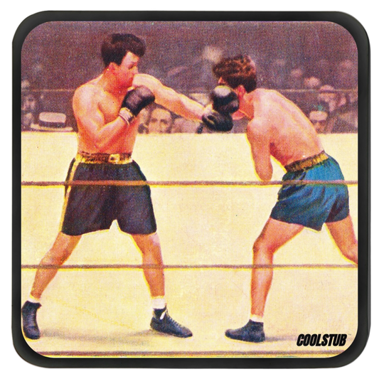 "Punch First" Vintage Boxing Coasters