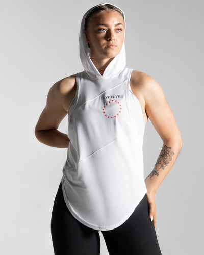 3 Panel Women's Sleeveless Hoodie