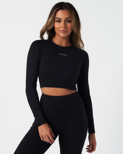 Force Long Sleeve Crop