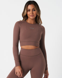 Force Long Sleeve Crop