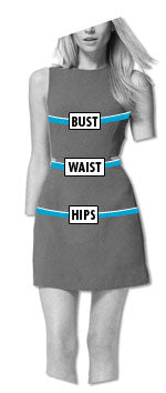 top glam shop how to measure womens