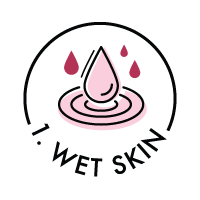 1. Wet Skin