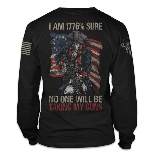 Saint Michael Defend Us Long Sleeve - Warrior 12 - A Patriotic