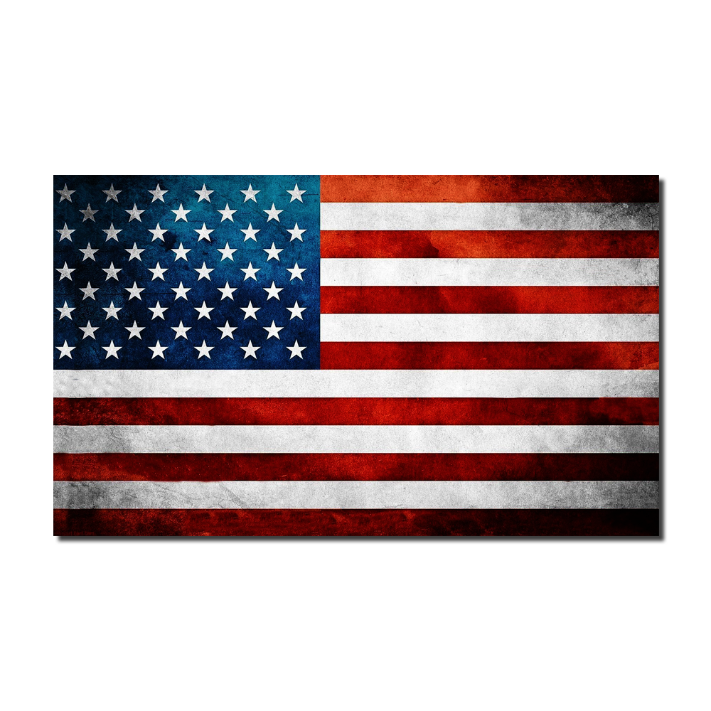 American Flag Decal Warrior 12