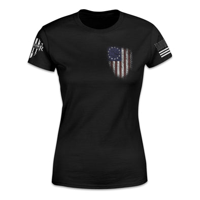 Betsy Ross Flag - Women's Relaxed Fit – Warrior 12