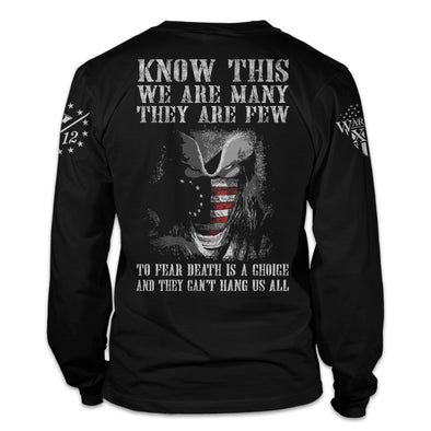 Can't Hang Us All Long Sleeve – Warrior 12
