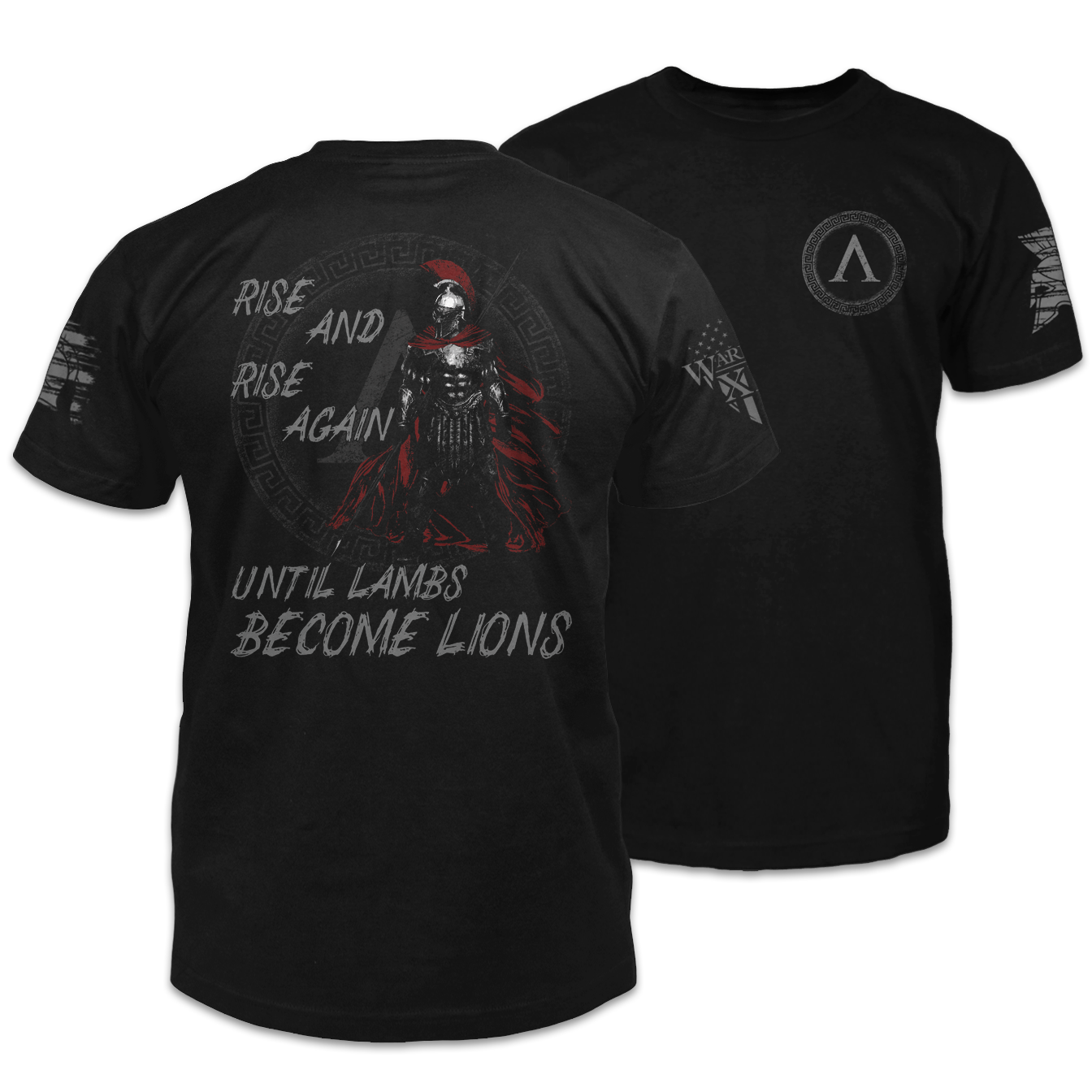 Rise And Rise Again Shirt - Warrior 12