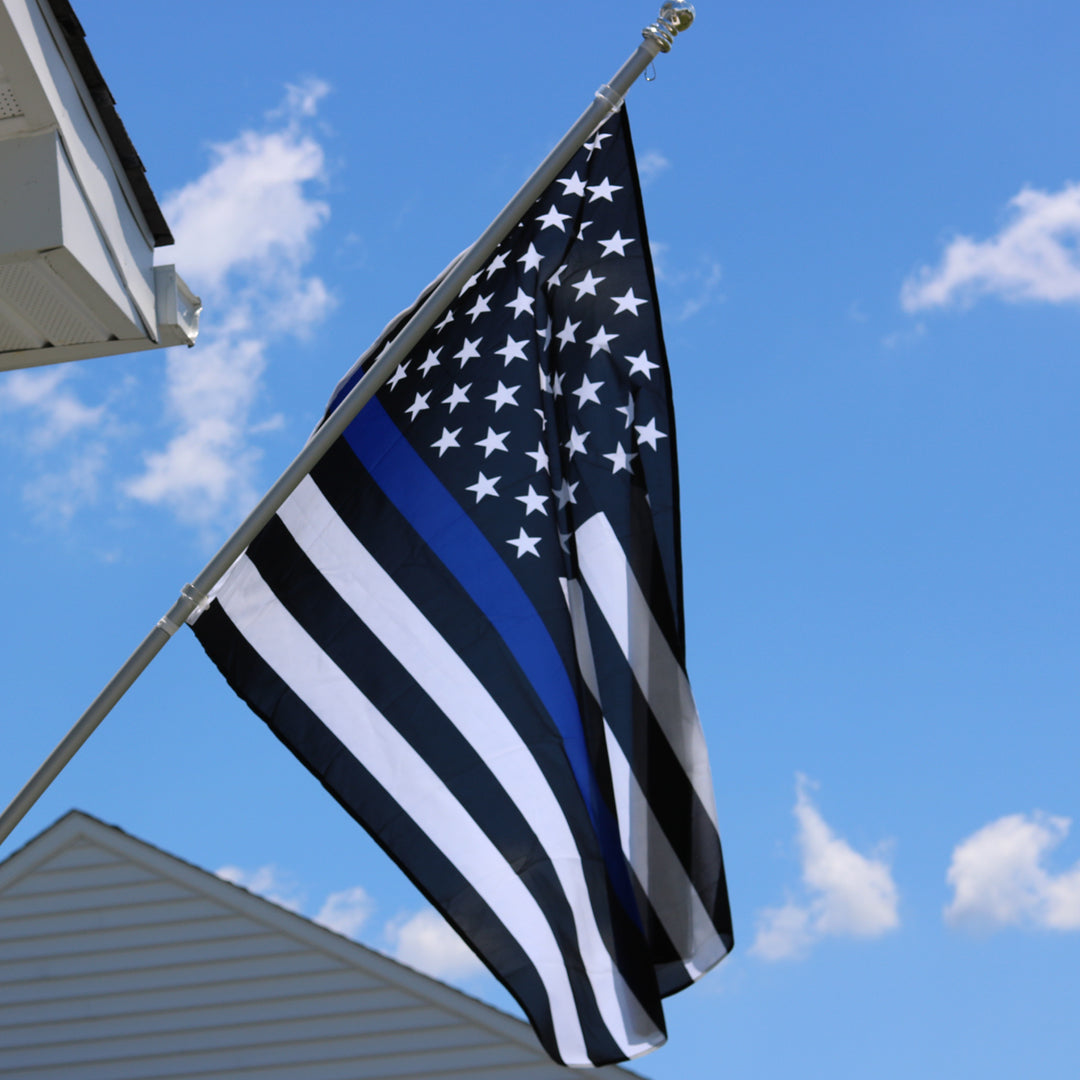 American 'Thin Blue Line' Police Flag – Warrior 12