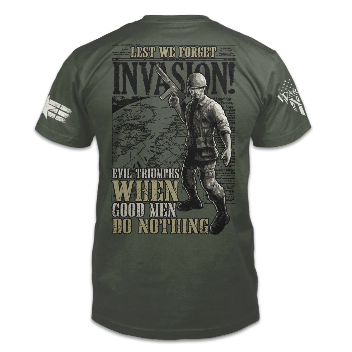 WW2 Shirt – Warrior 12