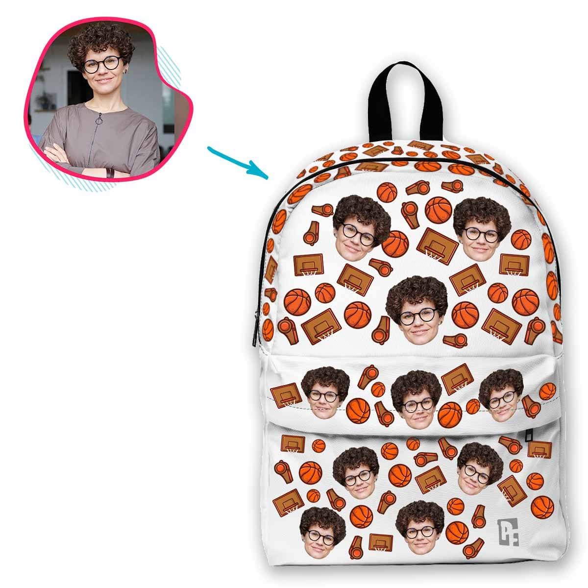 Personalized Basketball Backpack 